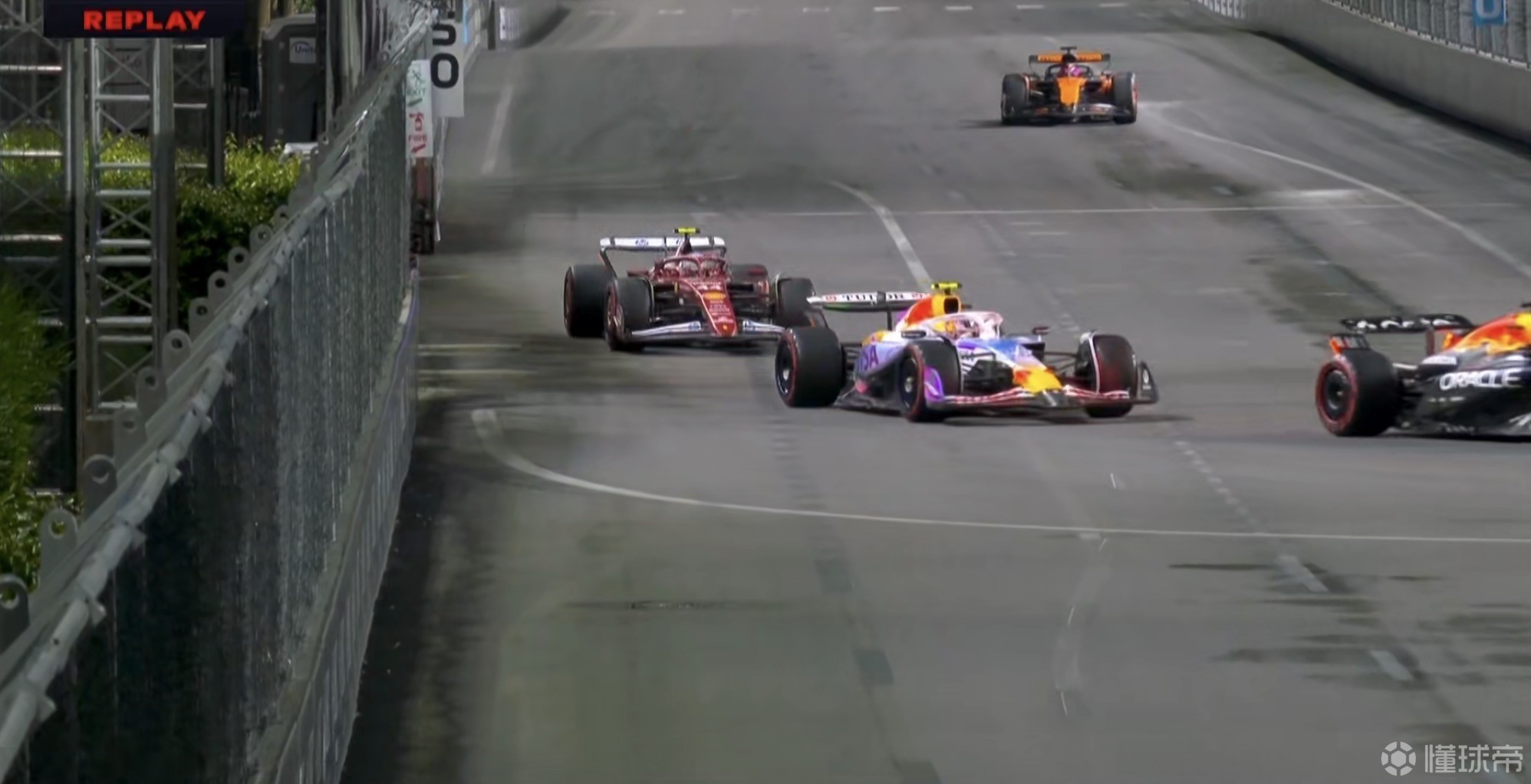 索伯车队鏖战迈凯伦，拉塞尔高光表现的简单介绍